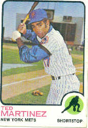 1973 Topps Baseball Cards      161     Ted Martinez